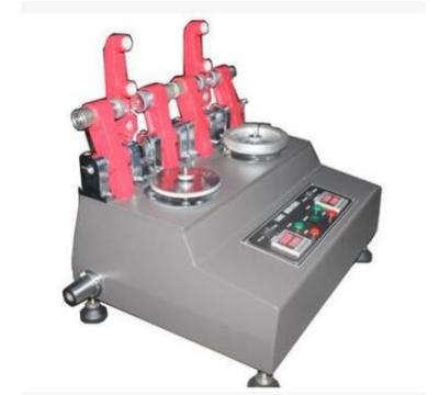 China Fabric Rotary Abrasion Tester , Taber Abrasion Machine For Textile Material for sale