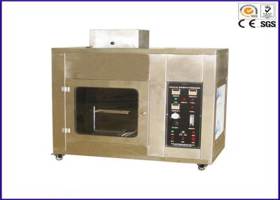 China Cellular Plastic Horizontal Flammability Tester , ISO 9772 Flammability Test Apparatus for sale