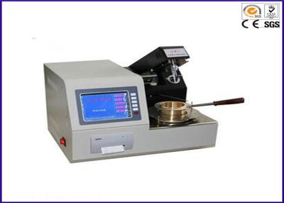 중국 EN ISO 2592 ASTM D92 자동적인 클리브란드 열려있는 컵 인화점 시험 장비 판매용
