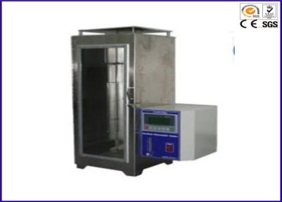 China Textile Fabrics Vertical Flammability Tester CFR 1615/1616 For Knitted Fabric for sale
