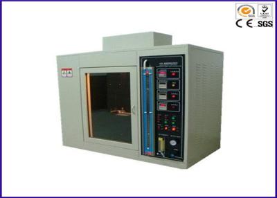 China Plastic Materials UL 94 Test Equipment , Horizontal / Vertical Flammability Tester for sale