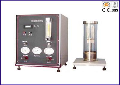 China LCD Diaplay Limiting Oxygen Index Test Apparatus For Plastic / Rubber for sale