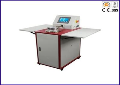 China ASTM D737 ISO 9237 LCD Display Fully Automatic Textile Fabric Air Permeability Testing Equipment for sale