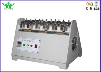 China 40° V type Footwear Testing Equipment / Shoes Upper Leather Flexing Tester 300CPM for sale