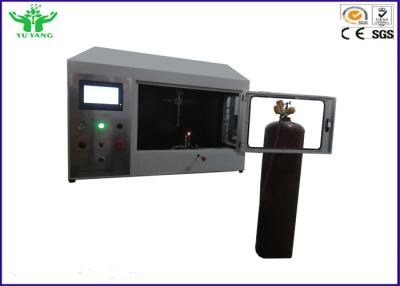 China Single Flame Source Flammability Test Apparatus White Color Iso 11925-2 Standard for sale