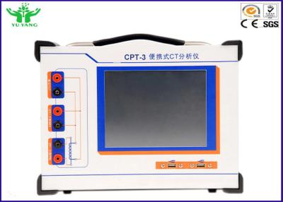 Κίνα Ηλεκτρικό σύνολο δοκιμής τρεχόντων μετασχηματιστών CT, εξοπλισμός δοκιμής CT οθόνης αφής προς πώληση