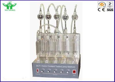 China ASTM D1266 Oil Analysis Equipment Gasoline And Kerosene Sulfur Content Tester Lamp Method for sale
