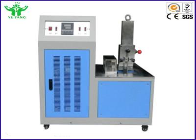 China Blue Environmental Test Chamber , Rubber Plastic Low Temperature Brittleness Test Instrument -80℃~0℃ for sale