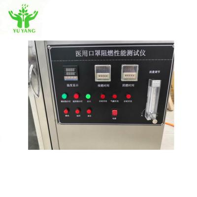 China 220Volt Flammability Testing Equipment For Medical Textiles Including Surgical Gowns for sale