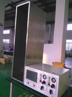 Chine Appareil de contrôle vertical de flamme de câble unique du CEI 60332, machine d'essai de diffusion de la flamme 45degree à vendre