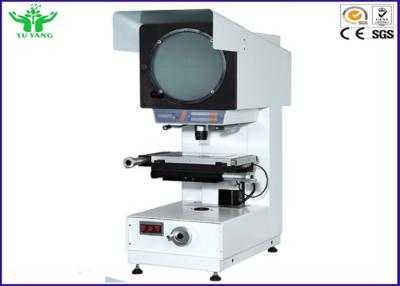 China 110V / 220V AC Vertical Profile Projector Rotation 360 Optical Measuring for sale