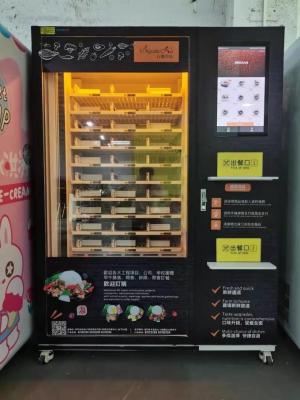 China Máquina expendedora móvil de los alimentos de preparación rápida de la comida ligera conveniente con la etiqueta engomada modificada para requisitos particulares en venta