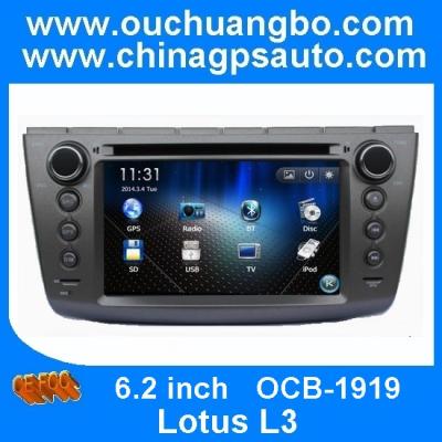China Ouchuangbo Auto Stereo GPS Navigation for Lotus L3 DVD Multimedia Player iPod USB OCB-1909 for sale