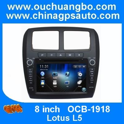 China Ouchuangbo Car DVD GPS Navigation Stereo radio for Lotus L5  iPod USB SD Russian spanish for sale