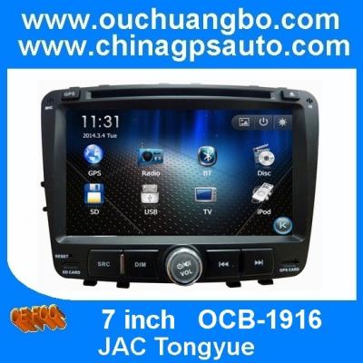 China Ouchuangbo Auto Audio DVD Stereo for JAC Tongyue GPS Navigation iPod USB SD Radio OCB-1916 for sale