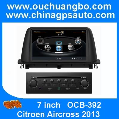 China Ouchuangbo DVD Multimedia  GPS Navigation Stereo Radio Citroen Aircross 2013 S100 USB SD for sale