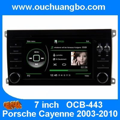 China Ouchuangbo S100 Porsche Cayenne 2003-2010 autoradio stereo radio support 20 disc BT 1080P video for sale