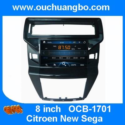 China Ouchuangbo wholesaler car dvd gps radio sat navi Citroen New Sega support BT canbus USB factory price OCB-1701 for sale