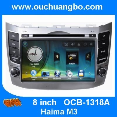 China Ouchuangbo Haima M3 gps radio stereo multimedia support BT iPod USB swc for sale