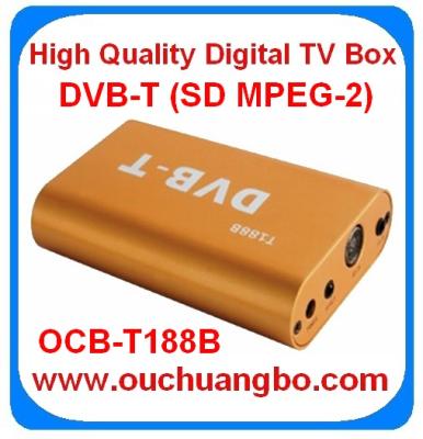 China Ouchuangbo High quality DVB-T Set Top Box (SD MPEG-2) digital TV Box for sale
