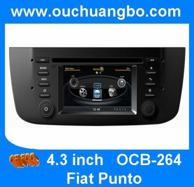 China Ouchuangbo car Bluetooth DVD GPS Kit for Fiat Punto S100 platform with CD changer canbus high quality OCB-264 for sale