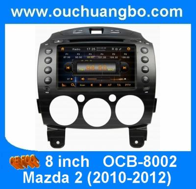 China Auto MP3 player for Mazda 2 2010-2012 with GPS navigation system Steering wheel control china factory price OCB-8002 for sale