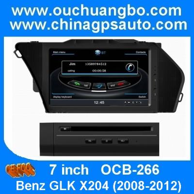 China Ouchuangbo S100 In Car Automotivo DVD GPS HeadUnit Auto Radio Stereo For Mercedes Benz GLK X204 2008-2012 for sale