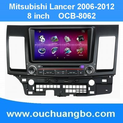 China Auto radio gps for Mitsubishi Lancer(2006-2012) with DVD MP3 player navigatie system OCB-8062 for sale