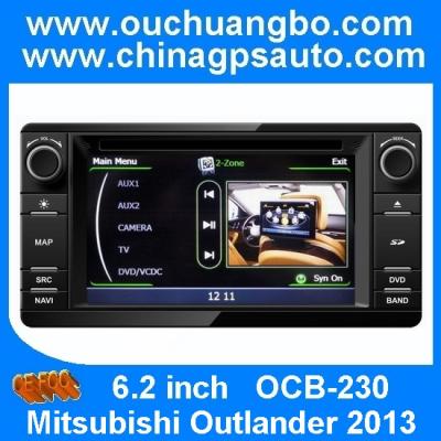 China Ouchuangbo S100 Car GPS Navigation DVD Player for Mitsubishi Outlander 2013 Radio Stereo for sale