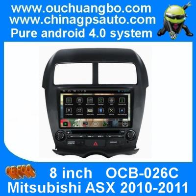 China Ouchuangbo HD Video DVD Android 4.0 for Mitsubishi ASX 2010-2011 Car Multimedia Radio Player S150 System OCB-026C for sale