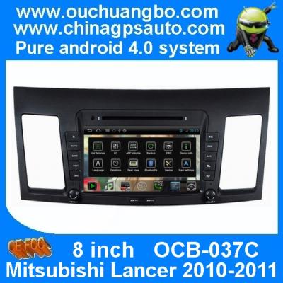 China Ouchuangbo Car Radio Android 4.0 GPS Sat Navi for Mitsubishi Lancer 2010-2011 S150 System DVD Stereo USB SWC OCB-037C for sale