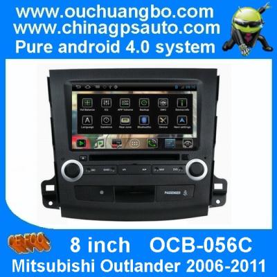 China Ouchuangbo Auto Radio Player Android 4.0 for Mitsubishi Outlander 2006-2011 S150 System DVD VCD USB 3G Wifi OCB-056C for sale