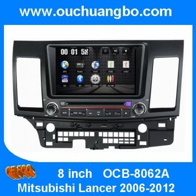 China Ouchuangbo Car GPS Satnav DVD Player Mitsubishi Lancer 2006-2012 USB iPod Multimedia System OCB-8062A for sale