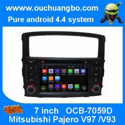 China Ouchuangbo Indash Car GPS Navi Stereo System for Mitsubishi Pajero V97 /V93 2006-2011 Android 4.4 DVD Radio OCB-7059D for sale