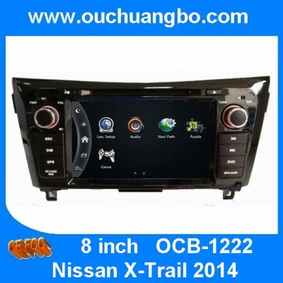 China Ouchuangbo audio radio DVD head unit Nissan X-Trail 2014 support BT iPod steering wheel co for sale