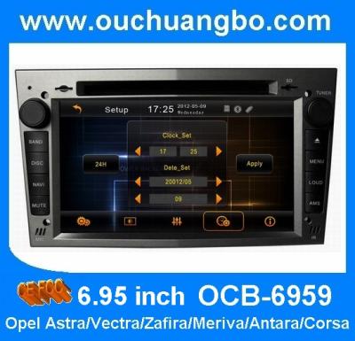 China Car dvd player for Opel Astra/Vectra/Zafira/Meriva/Antara/Corsa with Dual zone function OCB-6959 for sale