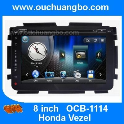 China Ouchuangbo car dvd gps radio stereo Honda Vezel iPod China facotory price Egypt free map for sale