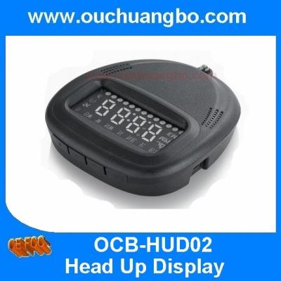 China Ouchuangbo car smart gps HUD head up display vehicle speed real time out sleepy MPH for sale