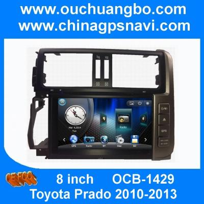 China Ouchuangbo car multimedia gps radio stereo Toyota Prado 2010-2013 support iPod USB BT SD for sale