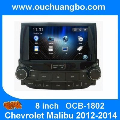 China Ouchuangbo GPS Navigation Stereo DVD for Chevrolet Malibu 2012-2014 Mp3 Kazakhstan map for sale