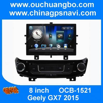 China Ouchuangbo Geely GX7 2015 autoradio DVD gps navi stereo with BT MP3 RDS Russian menu for sale