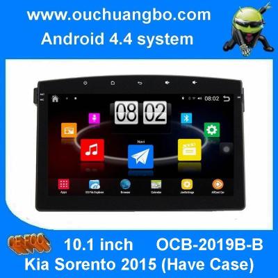 China Ouchuangbo android 4.4 car dvd stereo video for Kia Sorento 2015 (Have Case) HD1024 * 600 resolution camera input for sale