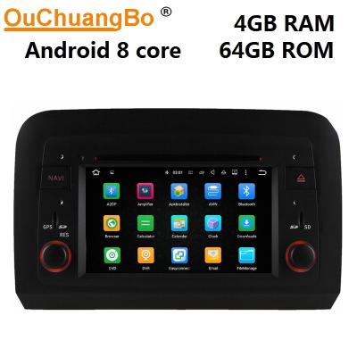 China Ouchuangbo auto stereo bluetooth video for Fiat Croma (2005-2012) With 4GB 64GB 8 Cores CPU 9.0 system for sale