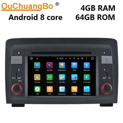 China Ouchuangbo auto stereo radio gps for Fiat Idea(2003-2007) With USB WIFI 1080 video 9.0 system for sale