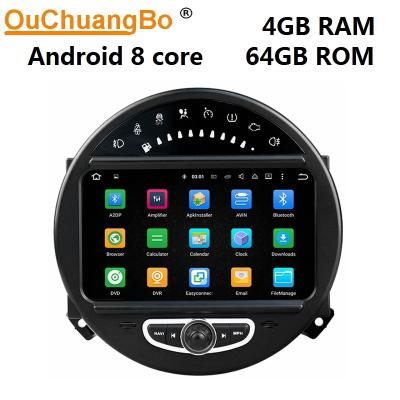 China Ouchuangbo autoradio gps sat nav android 9.0 for Mini cooper 2006-2013 With USB WIFI Mini cooper 2006-2013 for sale