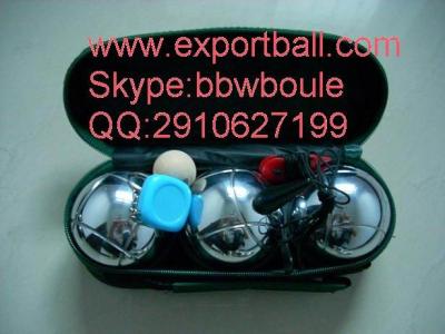 China wholesale/retail/sell  boules ball set,petanque,petanca for sale