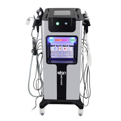 China Water Oxygen Skin Bubble Hydra Dermabrasion Machine 8 In 1 Home Beauty Face Lifting Device for sale