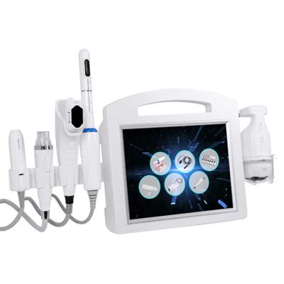 China 6 In 1 4d HIFU Beauty Machine Facial Lifting Hifu High Intensity Focused Ultrasound for sale