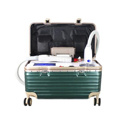 China 10Hz Eyebrow Washing Nd Yag Laser Picosecond Laser 1064nm Fractional Co2 Laser Tattoo Removal for sale