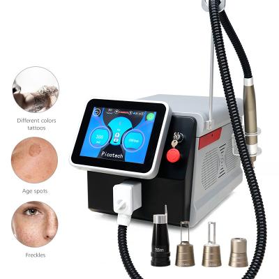 China Pico Whitening Pigment Removal Portable Nd Yag Laser Machine Eyebrow Pico Laser Q Switch for sale